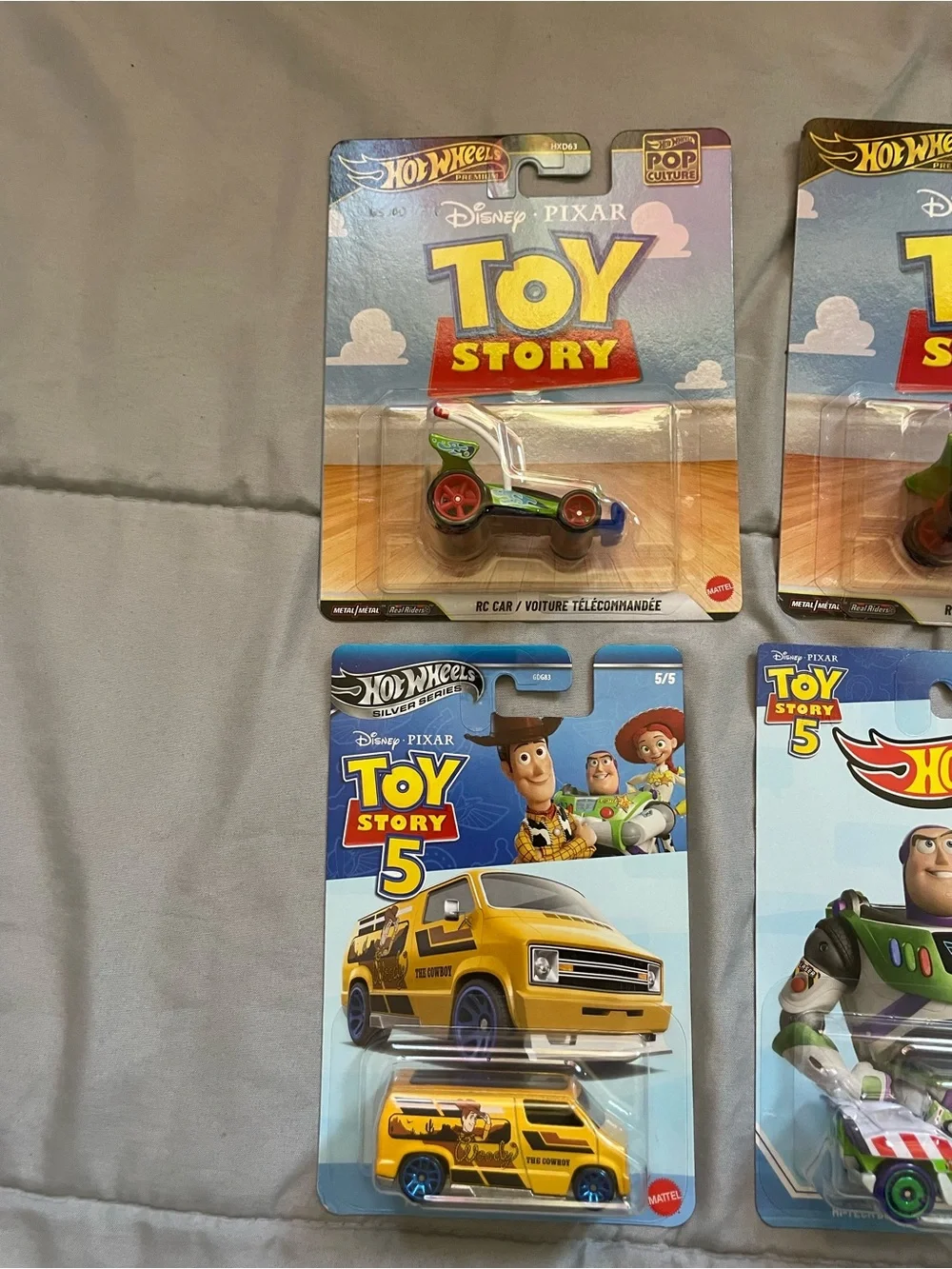 Hot Wheels Toy Story Buzz Lightyear Green & White Die-Cast Car